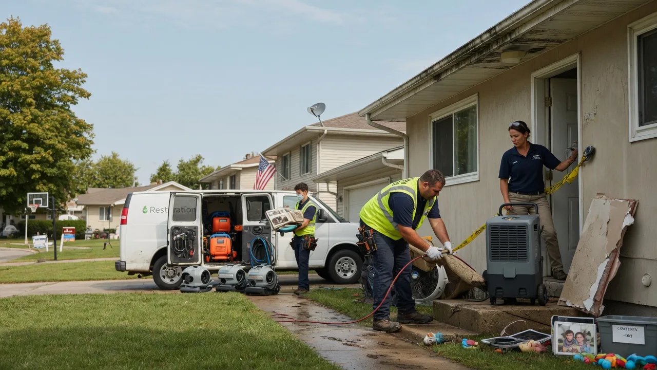 Water Damage Restoration in Greenville, NH near me